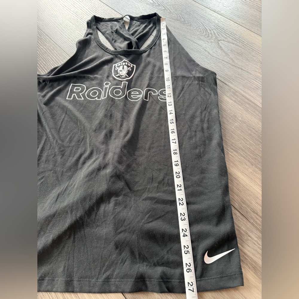Nike Black Raiders Dri-FIT Tank Top Size L - Picture 4 of 5